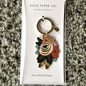 Rifle Paper Co. Floral Keychain